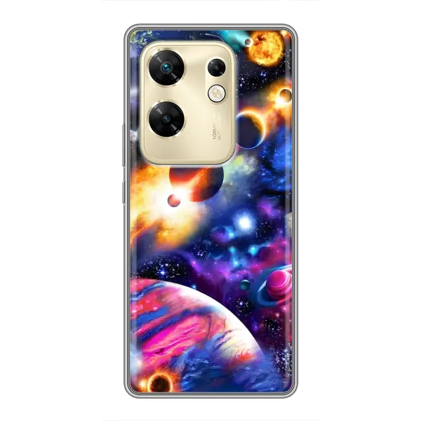 Чехол с рисунком «Космический мир» для Infinix Zero 30 Чехол с рисунком «Космический мир» для Infinix Zero 30