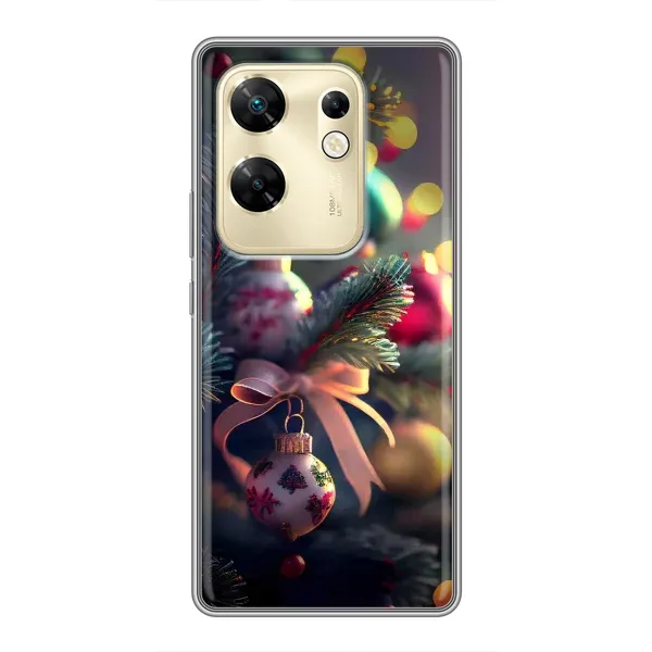 Чехол с рисунком «Красивая елочка» для Infinix Zero 30