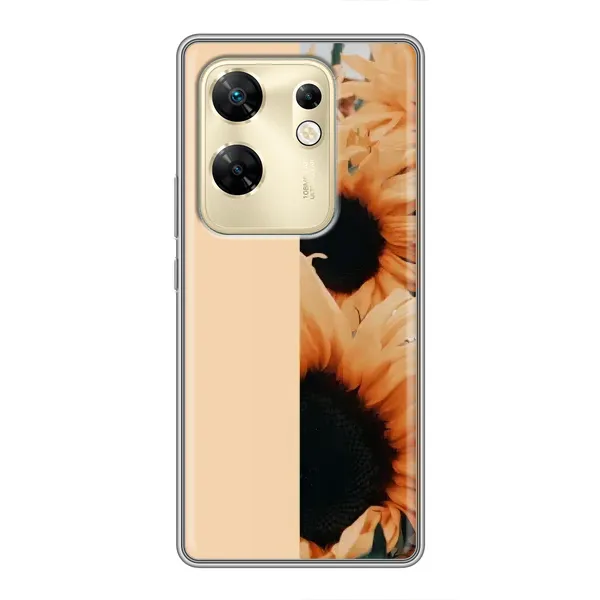 Чехол с рисунком «Красивые подсолнухи» для Infinix Zero 30 Чехол с рисунком «Красивые подсолнухи» для Infinix Zero 30