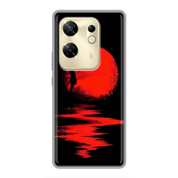 Чохол з малюнком «Червоний Захід сонця» для Infinix Zero 30 Чохол з малюнком «Червоний Захід сонця» для Infinix Zero 30