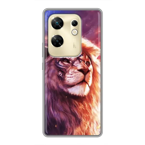 Чехол с рисунком «Красочный ЛЕВ» для Infinix Zero 30 Чехол с рисунком «Красочный ЛЕВ» для Infinix Zero 30