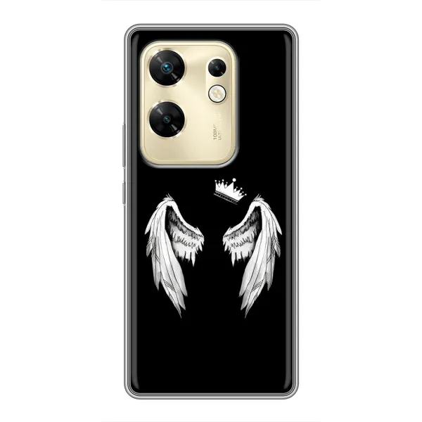 Чехол с рисунком «Крылья и корона» для Infinix Zero 30 Чехол с рисунком «Крылья и корона» для Infinix Zero 30