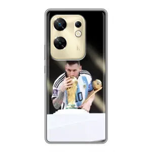 Чехлы Лео Месси Аргентина для Infinix Zero 30 (Кубок Мира)