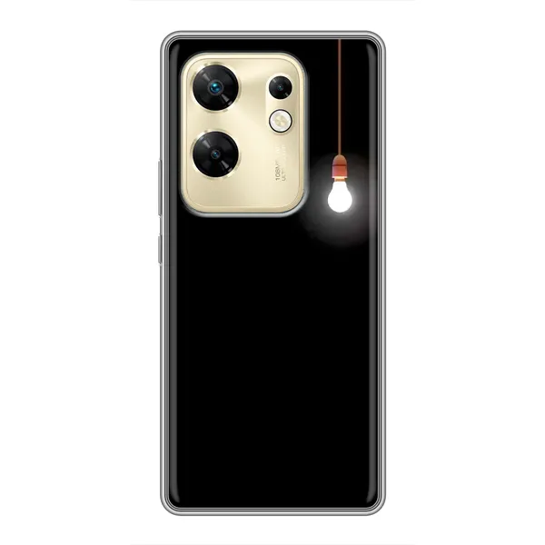 Чехол с рисунком «Лампочка» для Infinix Zero 30 Чехол с рисунком «Лампочка» для Infinix Zero 30