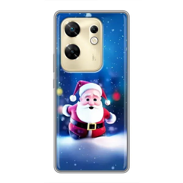 Чехол с рисунком «Маленький Дед Мороз» для Infinix Zero 30