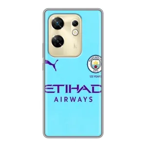 Силиконовые Чехлы принт Футбол на Infinix Zero 30 (Man City)