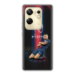 Чехол (TPU) с Футболистом на Infinix Zero 30 (MBAPPE 10)
