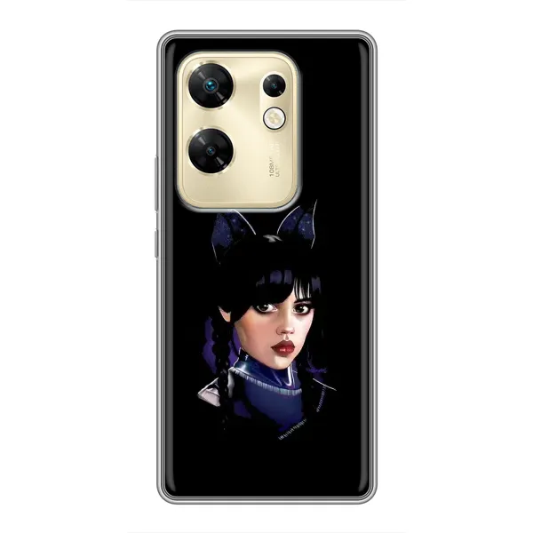 Чехол с рисунком «Милая Уэнсдей» для Infinix Zero 30 Чехол с рисунком «Милая Уэнсдей» для Infinix Zero 30