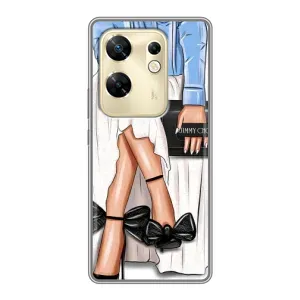 Силіконовый Чохол на Infinix Zero 30 з картинкой Модных девушек (Мода)