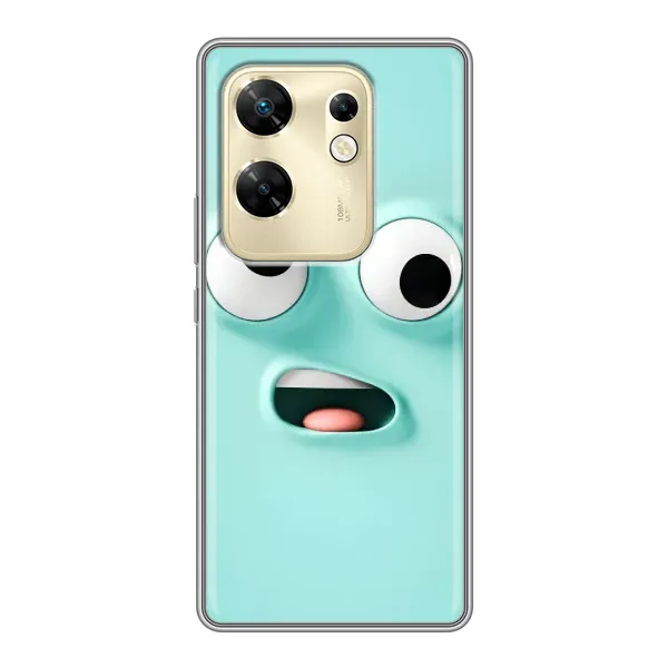 Чехол с рисунком «Забавное мятное лицо» для Infinix Zero 30 Чехол с рисунком «Забавное мятное лицо» для Infinix Zero 30