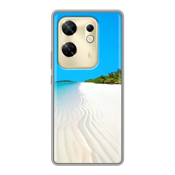 Чохол з малюнком «Море пісок» для Infinix Zero 30 Чохол з малюнком «Море пісок» для Infinix Zero 30