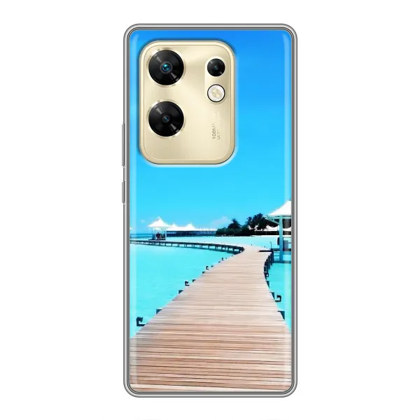 Чохол з малюнком «Набережна» для Infinix Zero 30 Чохол з малюнком «Набережна» для Infinix Zero 30