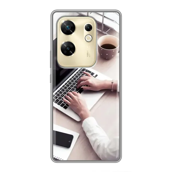 Чехол с рисунком «Офисный работник» для Infinix Zero 30 Чехол с рисунком «Офисный работник» для Infinix Zero 30