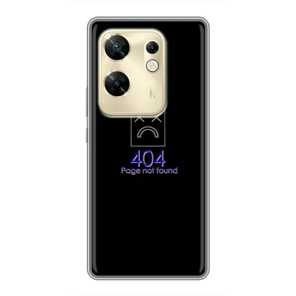 Чехол с рисунком «Ошибка 404» для Infinix Zero 30 Чехол с рисунком «Ошибка 404» для Infinix Zero 30