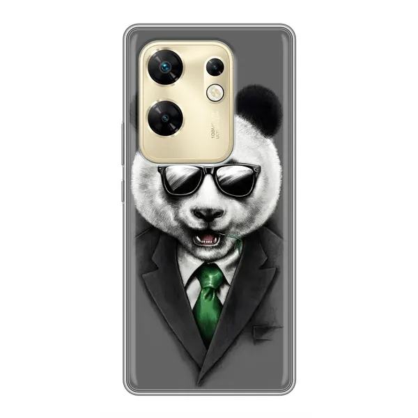 Чехол с рисунком «Панда в очках» для Infinix Zero 30 Чехол с рисунком «Панда в очках» для Infinix Zero 30