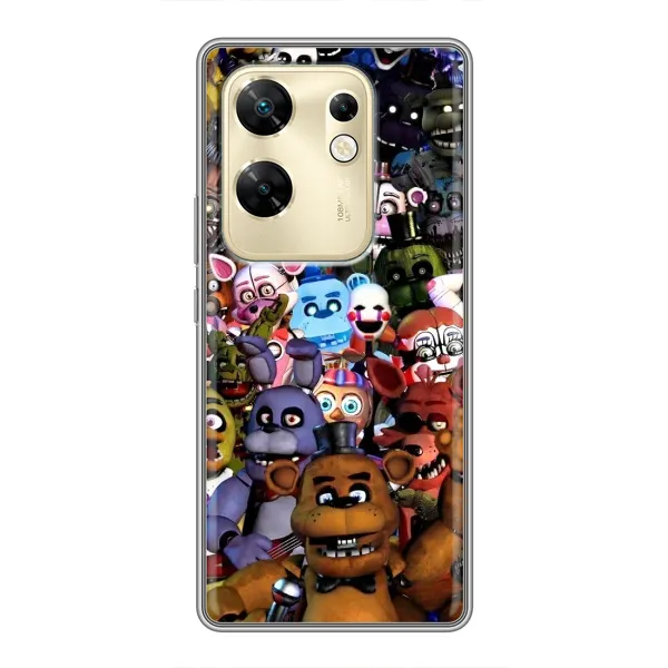 Чехол с рисунком «Персонажи Фредди» для Infinix Zero 30