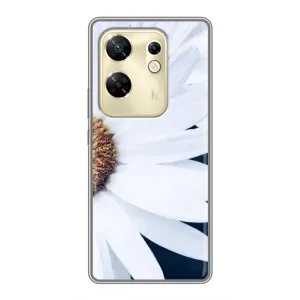 Чехол с ромашками на Infinix Zero 30 (Пол ромашки)