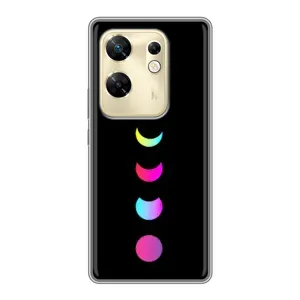 Чехол (ТПУ) с планетами на Infinix Zero 30 (Полнолуние)