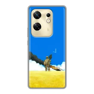Чехлы на военную тематику для Infinix Zero 30 (Попадание)