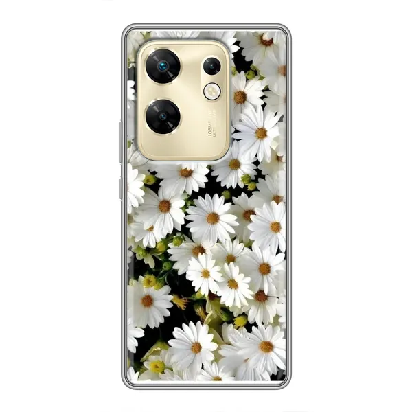 Чехол с рисунком «Рамка в ромашках» для Infinix Zero 30 Чехол с рисунком «Рамка в ромашках» для Infinix Zero 30