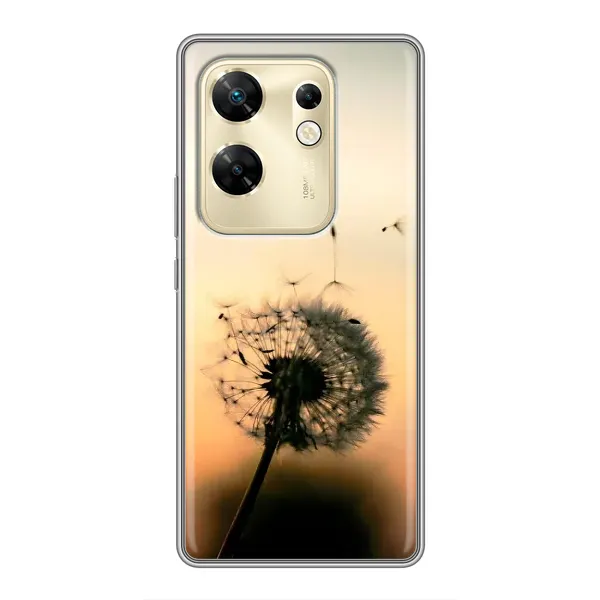 Чехол с рисунком «Роздумаханый одуванчик» для Infinix Zero 30 Чехол с рисунком «Роздумаханый одуванчик» для Infinix Zero 30