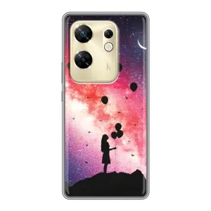 Силіконові Чохли Коханій людині для Infinix Zero 30 (Кулі в небі)