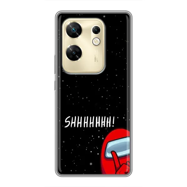 Чехол с рисунком «SHHHHH» для Infinix Zero 30 Чехол с рисунком «SHHHHH» для Infinix Zero 30