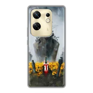 Чехлы для Infinix Zero 30  (Home - Украина) (Смелость)
