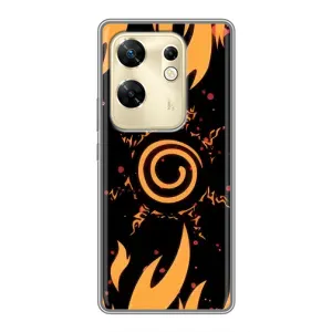 Купить Чехлы на телефон с принтом Anime для Infinix Zero 30 (Солнце Наруто)
