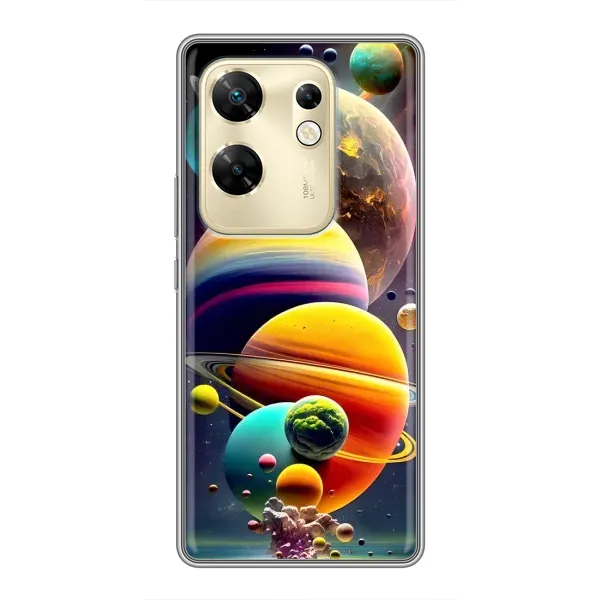 Чехол с рисунком «Солнечна система» для Infinix Zero 30 Чехол с рисунком «Солнечна система» для Infinix Zero 30