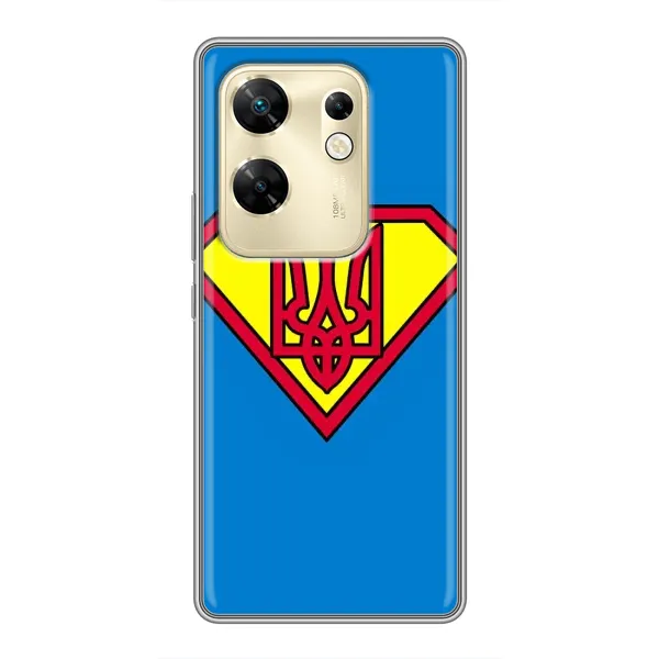 Чехол с рисунком «Super - Герб» для Infinix Zero 30 Чехол с рисунком «Super - Герб» для Infinix Zero 30