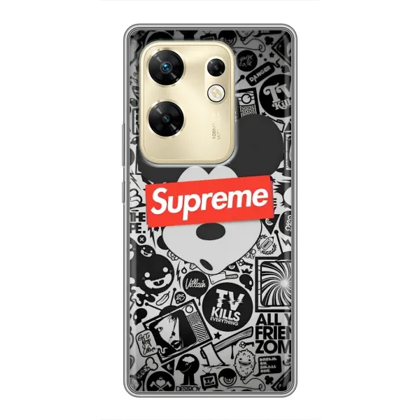 Чехол с рисунком «Supreme Маус» для Infinix Zero 30 Чехол с рисунком «Supreme Маус» для Infinix Zero 30