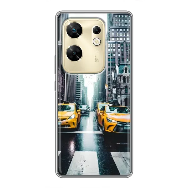 Чехол с рисунком «Такси» для Infinix Zero 30 Чехол с рисунком «Такси» для Infinix Zero 30