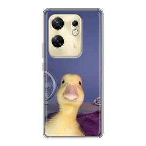 Бампер з принтом Меми для Infinix Zero 30 (Качка)
