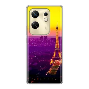 Чохол Ейфелева Вежа на Infinix Zero 30 (Яскрава башня)