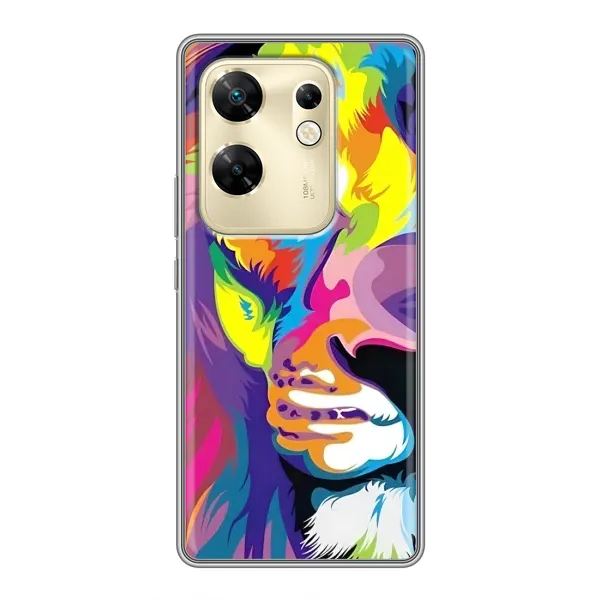 Чехол с рисунком «Яркий Лев» для Infinix Zero 30 Чехол с рисунком «Яркий Лев» для Infinix Zero 30