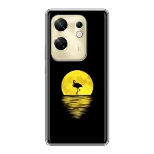 Летний Чехол на Infinix Zero 30 (Желтый Закат)