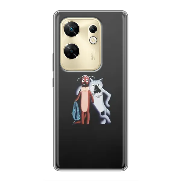 Чехол с рисунком «Шо, опять» для Infinix Zero 30