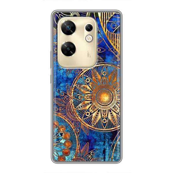 Чехол с рисунком «Золотые узоры» для Infinix Zero 30 Чехол с рисунком «Золотые узоры» для Infinix Zero 30