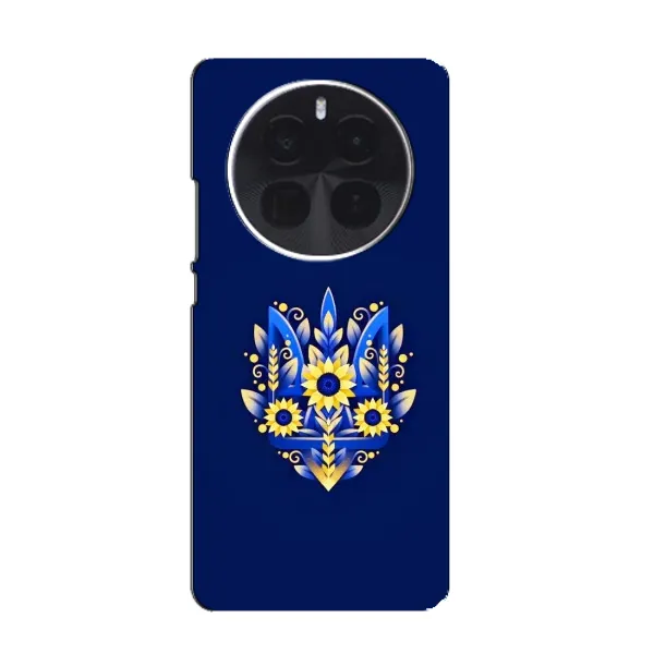 Чехол с рисунком «Цветущий Герб» для Infinix Zero 40 5G