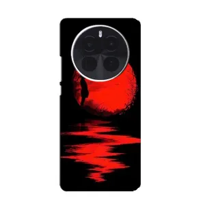 Летний Чехол на Infinix Zero 40 5G (Красный Закат)