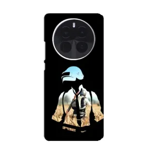Силиконовый чехол с картинкой "Герой Pubg" на Infinix Zero 40 5G (Пубг мен)