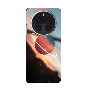 Чехол (ТПУ) с планетами на Infinix Zero 40 5G (Сатурн)