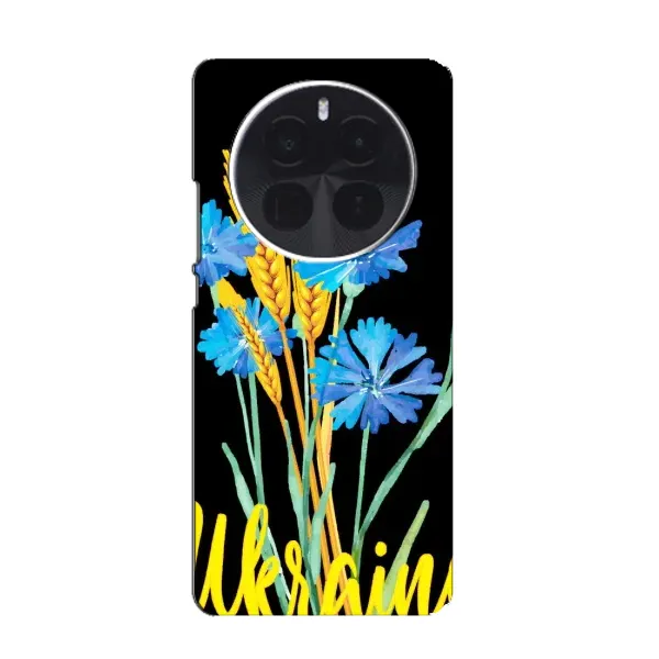Чехол с рисунком «Ukraine в цветочках» для Infinix Zero 40 5G Чехол с рисунком «Ukraine в цветочках» для Infinix Zero 40 5G