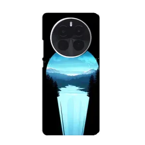 Летний Чехол на Infinix Zero 40 5G (Синий Водопад)