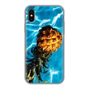 Чехол с изображением вкусной еды для iPhone X (Ананас)