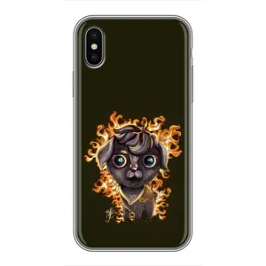 Чехлы на военную тематику для iPhone X (Бавовна мем)