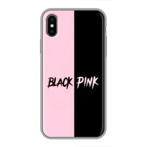 Чехлы с картинкой для iPhone X (BLACK PINK)