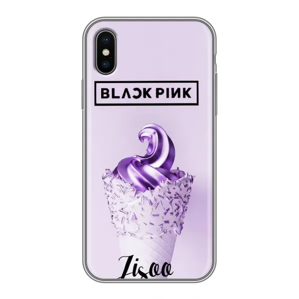 Чехол с рисунком «BLACKPINK lisa» для iPhone X