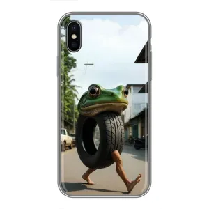 Чехол с мемами тралалело тралала для iPhone X (Бонека амбалабу)